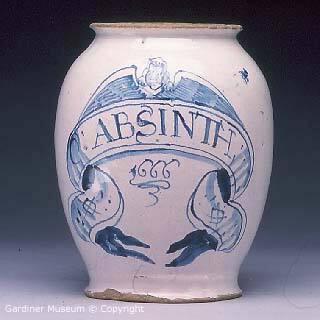 Drug jar inscribed 'ABSINTH'