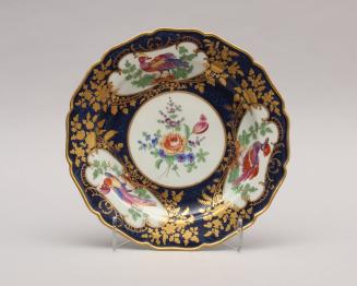 Plate with “Lady Mary Wortley Montagu” Pattern