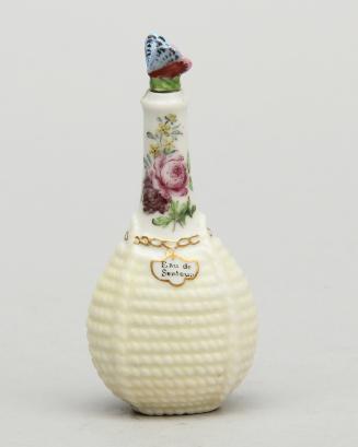 Wine-Flask with Straw Wrapping