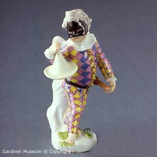 Putto Dressed as Harlequin