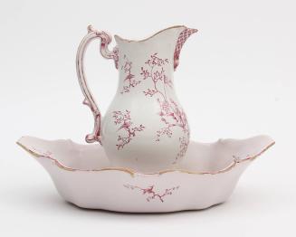 Ewer and Basin with Chinoiserie
