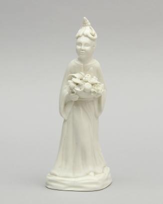Chinoiserie Figure Holding a Basket