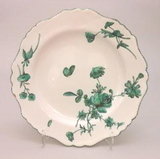 Plate with Floral Ornament