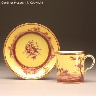 Cup and saucer (gobelet litron et soucoupe)