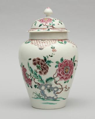 Vase in the Chinese Famille Rose Style