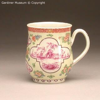 Half-pint mug in the Meissen style