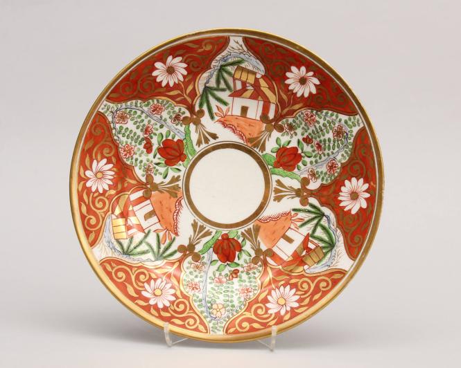 Plate in the Japanese Imari Style