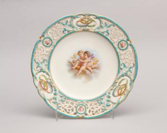 Dish  in the “Victoria Pierced” Sèvres Style