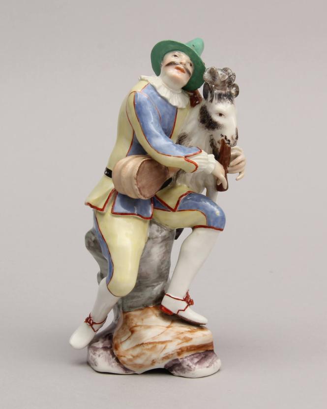 Harlequin with Goat Bagpipes- Imitation/Inspiration