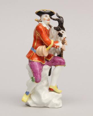 Harlequin with Goat Bagpipes- Original