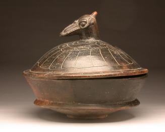 Covered Dish in the Form of a Bird