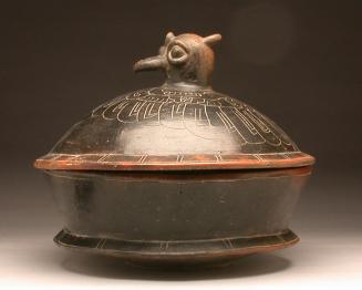 Covered Dish in the Form of a Bird