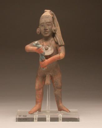 Figure of a Male Perfoming Ritual Blood-letting