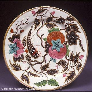 Plate with a Bird