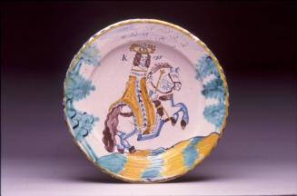 Charger with William III on horseback
