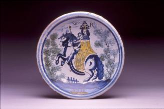 Charger with William III on horseback