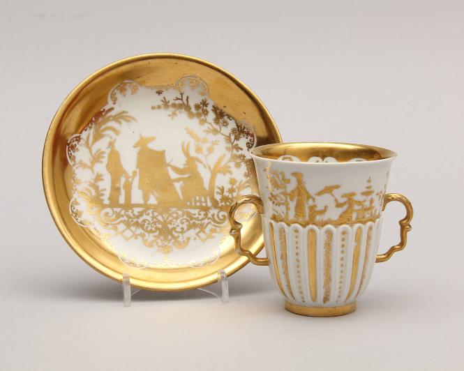Chocolate Cup and Saucer