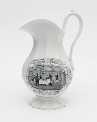Ewer with a Gentleman’s Cabin on a Steamship