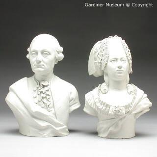 Portrait busts of "Christianne Nonne" and "Rosine Nonne"
