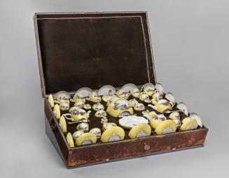 Tea and Chocolate Service in a Presentation Case