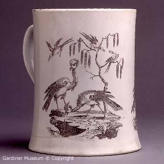 Tankard with "Pheasants" from the Ladies Amusements