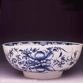 Punch Bowl with "Mansfield" pattern