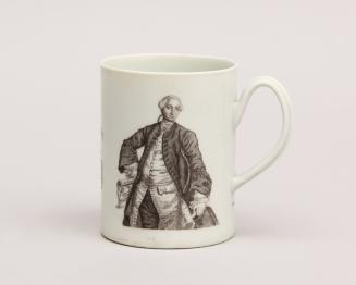 Half-Pint Mug with Admiral Edward Boscawen (1711–1761)