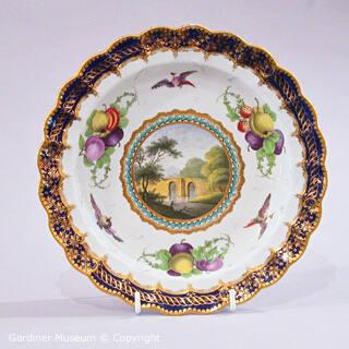 Plate with the "Lord Henry Thynne" pattern