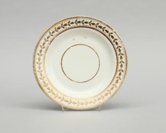 Plate with Regency design