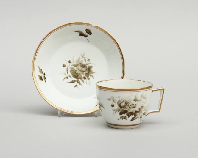 Teacup and Saucer, Pattern #343