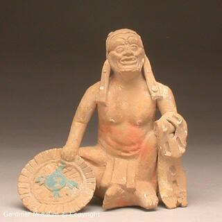 Figure of a Seated Warrior