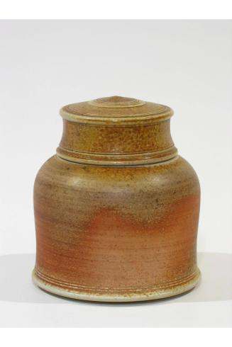 Brown Covered Jar