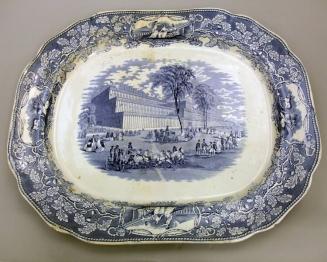 Platter with a View of the Crystal Palace
