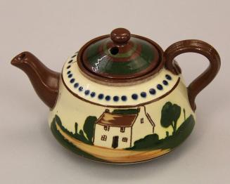 Teapot with incised decoration