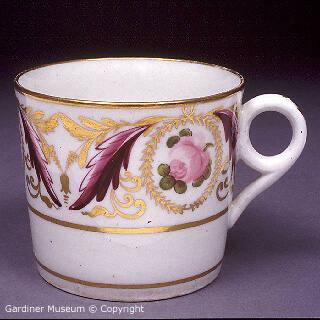 Coffee can with Regency design