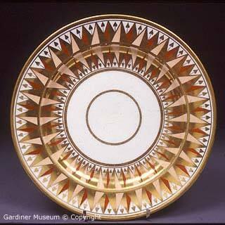 Plate with Neoclassical pattern