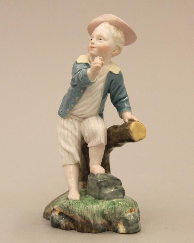 Figure of a boy by J. P. Melchior
