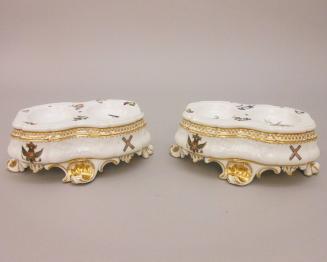 Pair of Salts from the St. Andrew Service for Czarina Elizabeth of Russia (1709–1762)