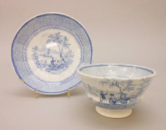 Cup and saucer with a View of Navy Island (from British America Series)