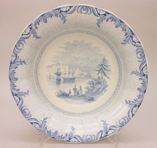 Basin with a View of Quebec (from British America series)
